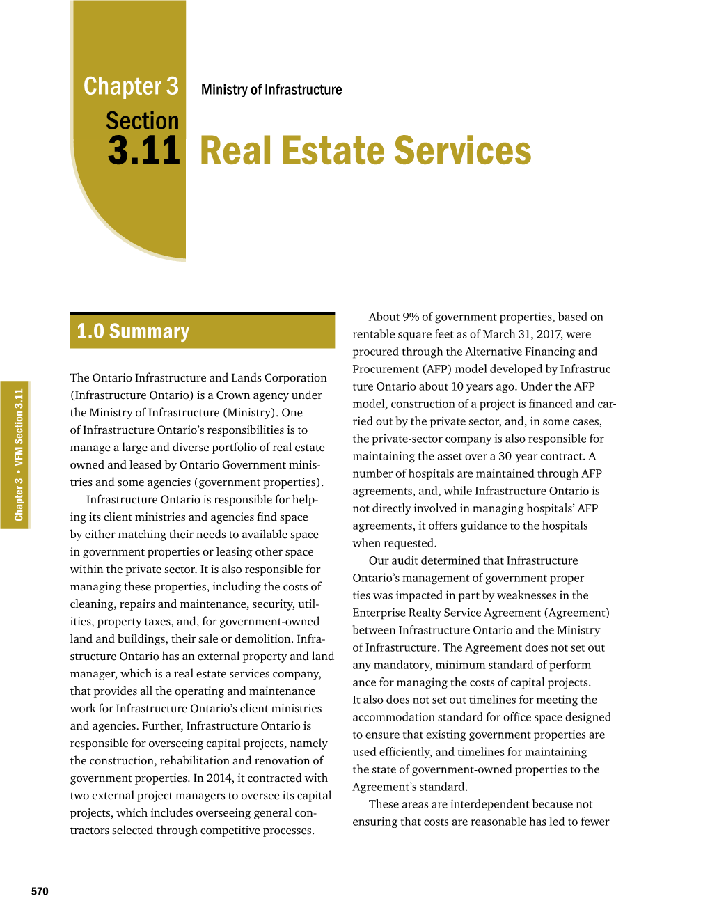 3.11 Real Estate Services