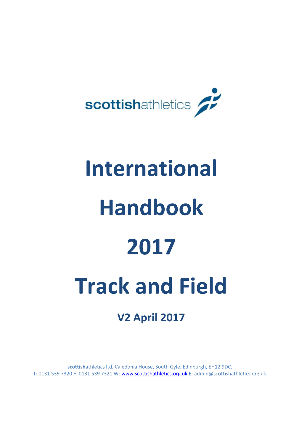 International Handbook 2017 Track and Field