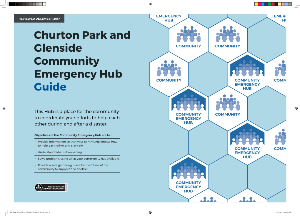 Churton Park and Glenside Community Emergency Hub Guide