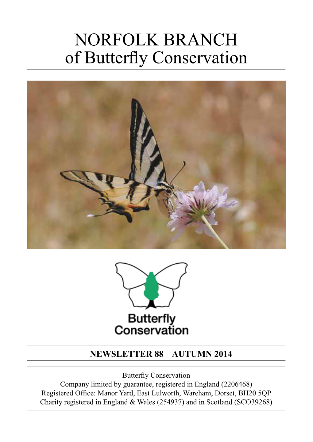 NORFOLK BRANCH of Butterfly Conservation