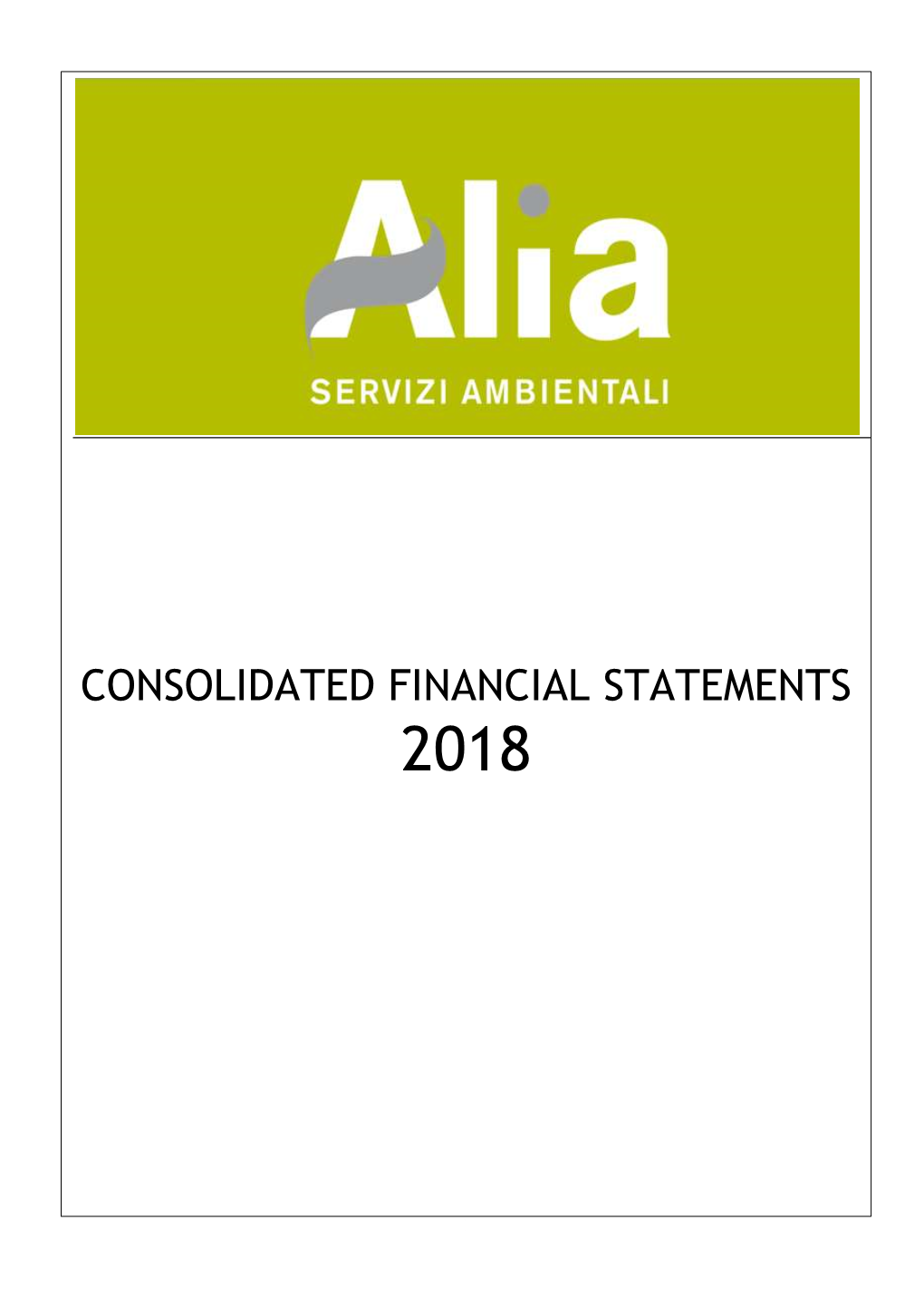 Consolidated Financial Statements