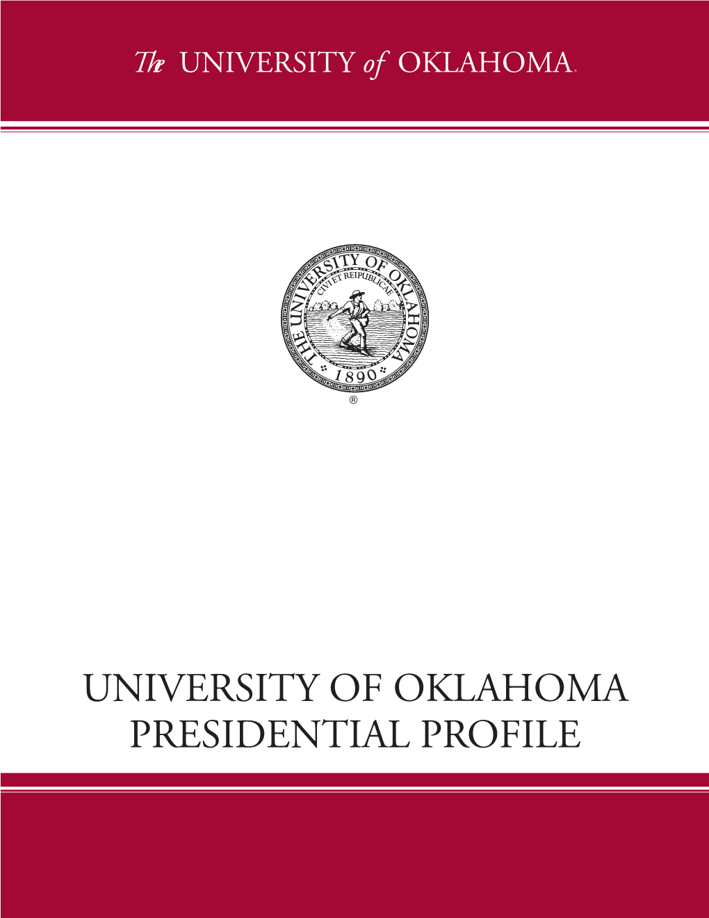 UNIVERSITY of OKLAHOMA