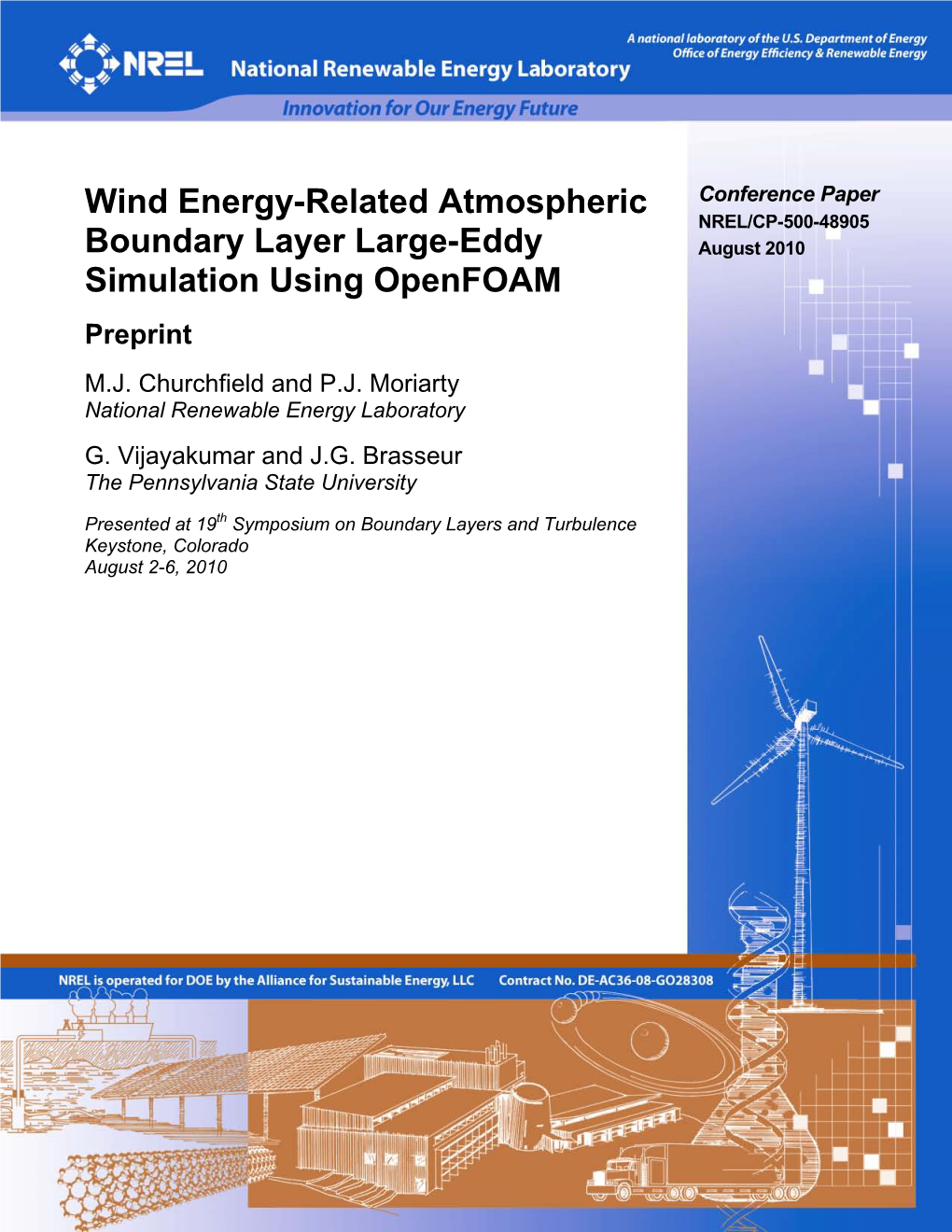 WIND ENERGY-RELATED ATMOSPHERIC BOUNDARY LAYER LARGE-EDDY SIMULATION USING Openfoam