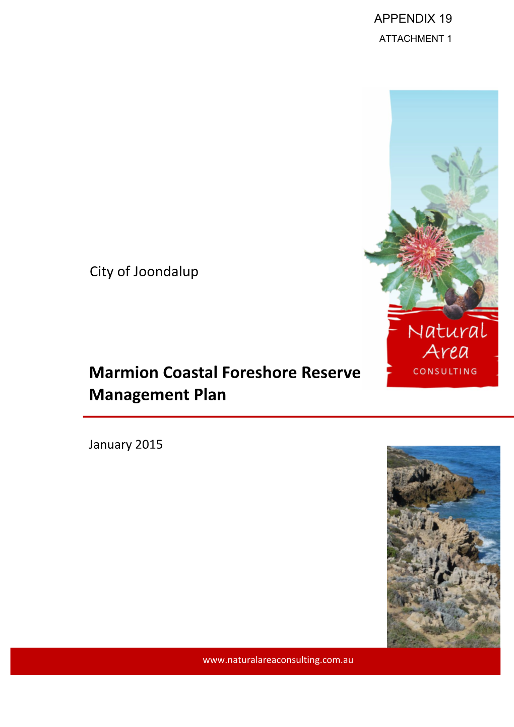Marmion Coastal Foreshore Reserve Management Plan