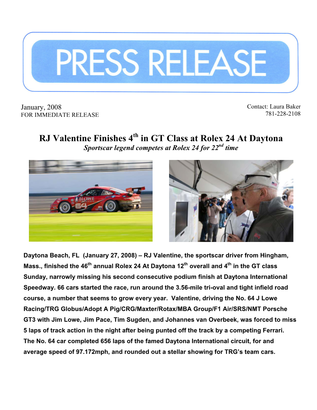 NEWS from F1 BOSTON
