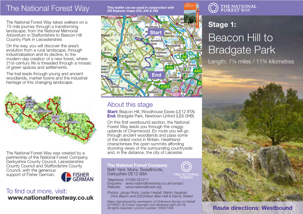 Beacon Hill to Bradgate Park