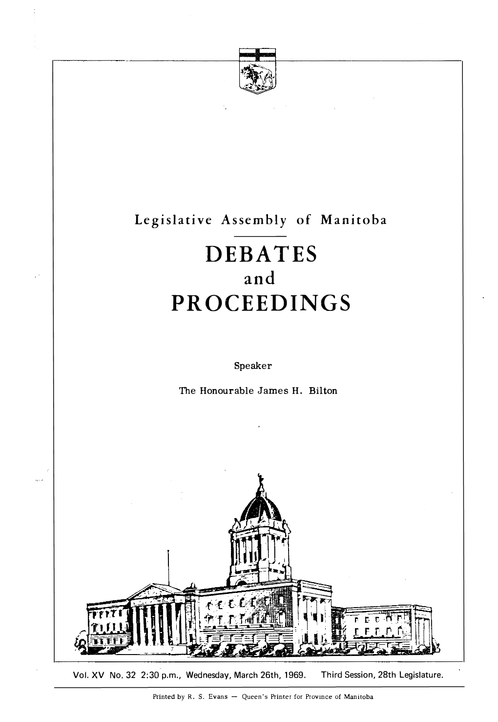 Debates Proceedings