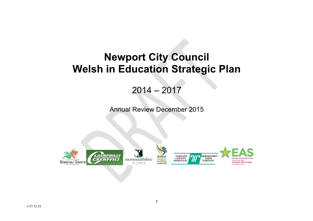 Welsh in Education Strategic Plan Review December 2015