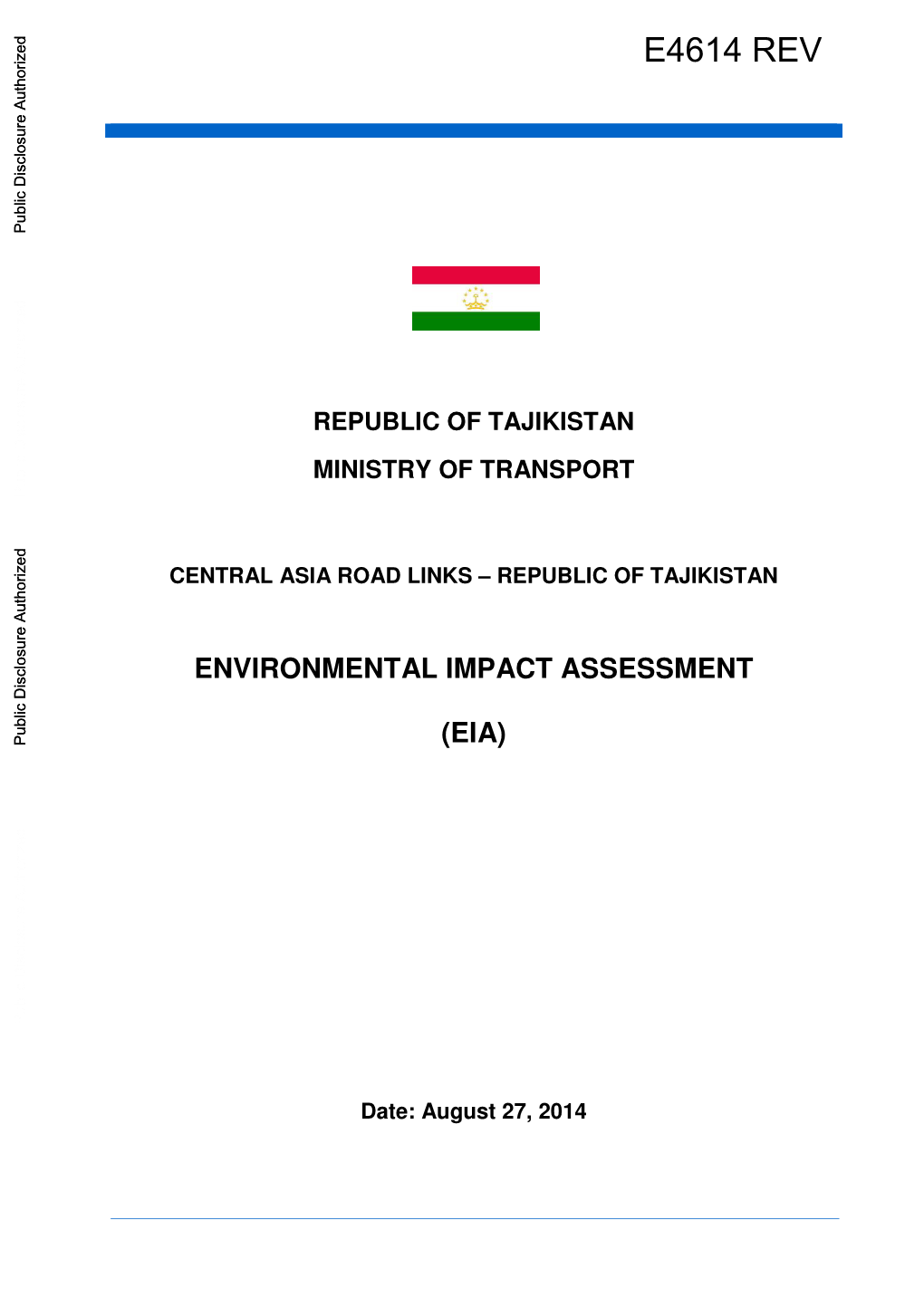 World Bank Document