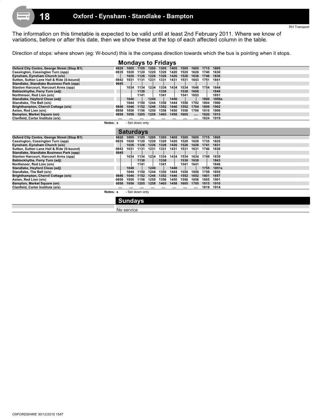 Timetable Book