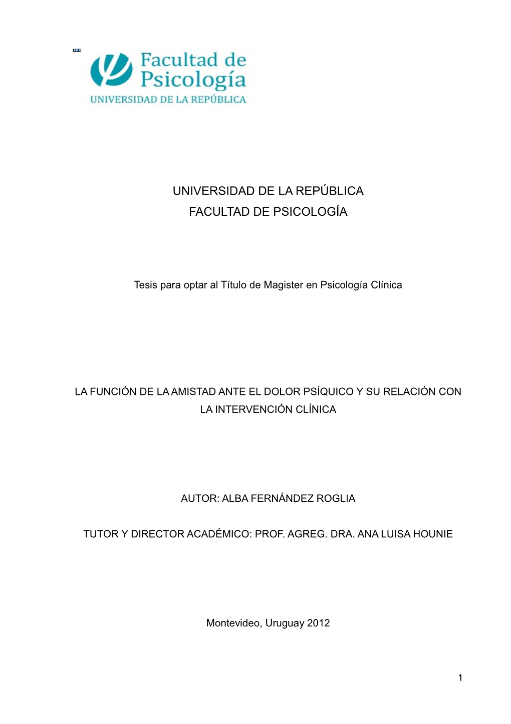 La Función Terapéutica De La Amistad Ante El Dolor Psíquico Y Su Relación