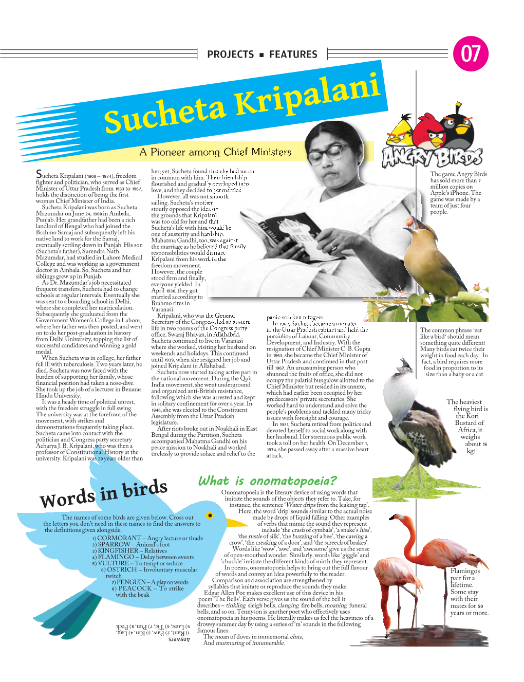 Sucheta Kripalani Was Born As Sucheta Team of Just Four Stoutly Opposed the Idea on People