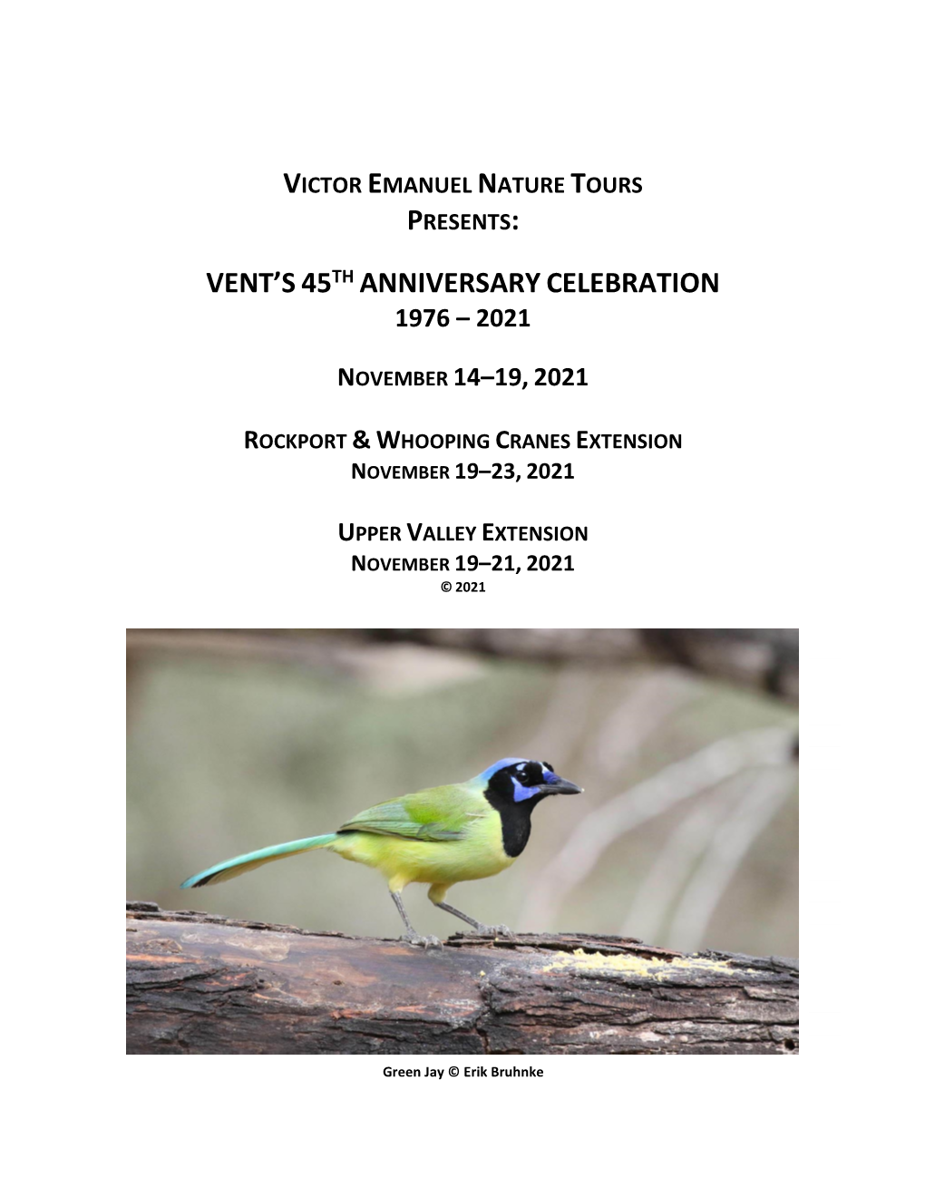 Vent's45th Anniversarycelebration