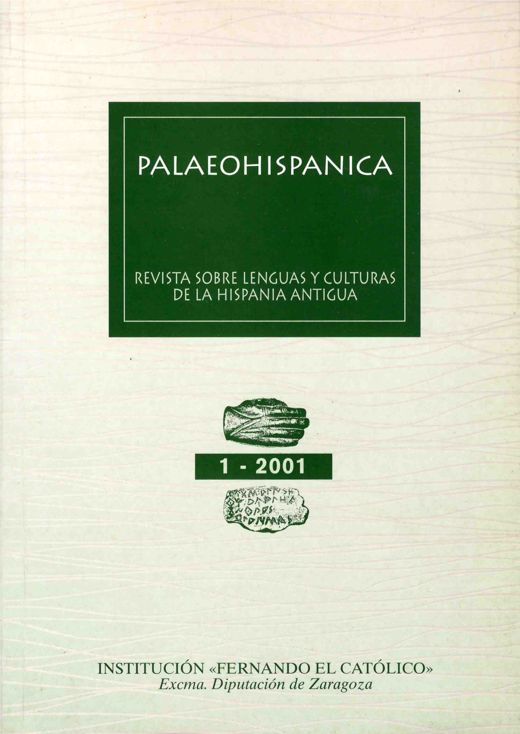 Palaeohispanica, 1 (2001)