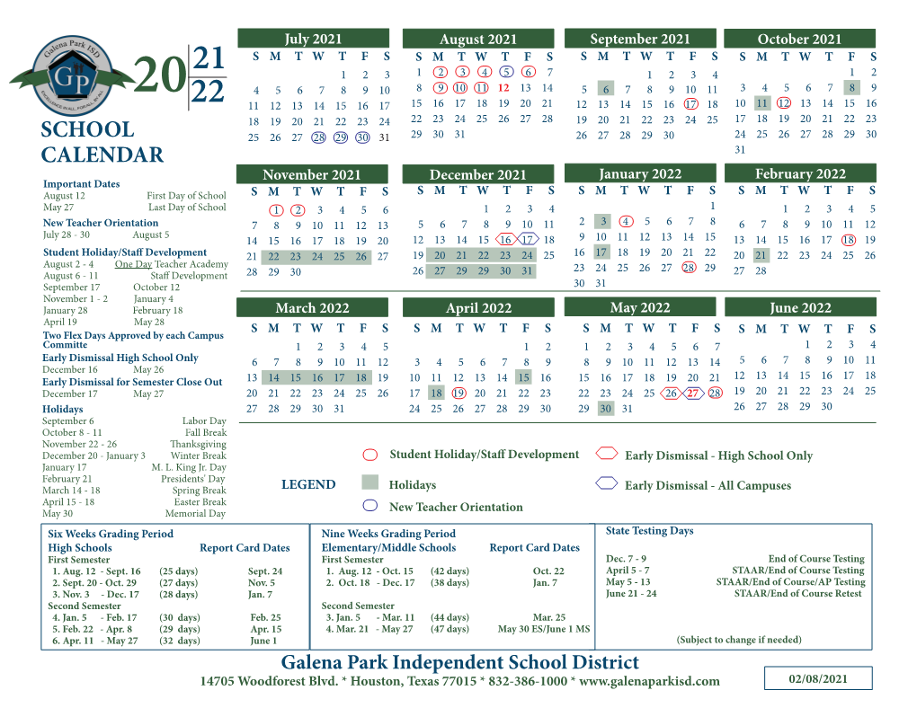 School Calendar