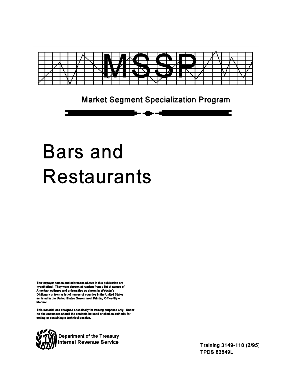 Bars and Restaurants
