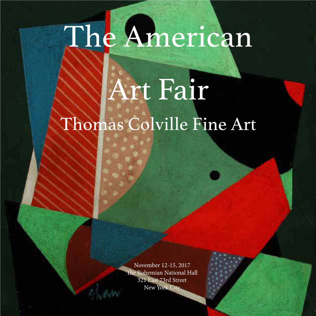 The American Art Fair Thomas Colville Fine Art