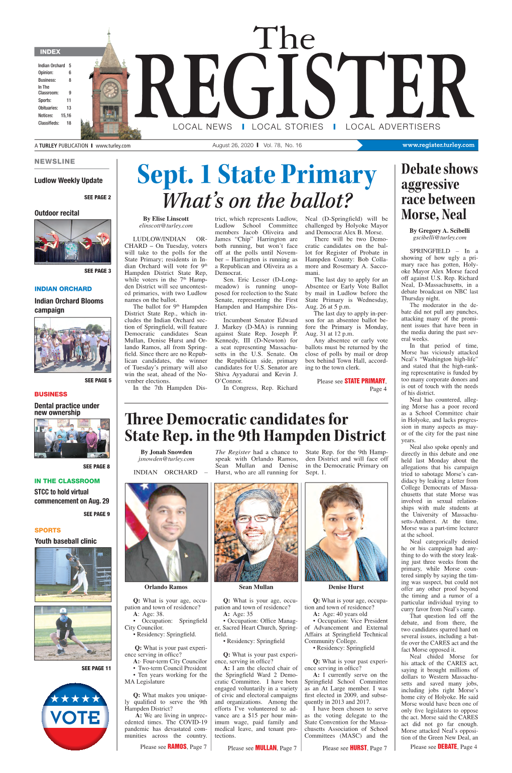 Sept. 1 State Primary