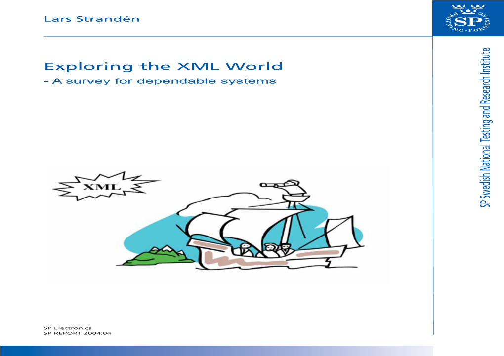 Exploring the XML World