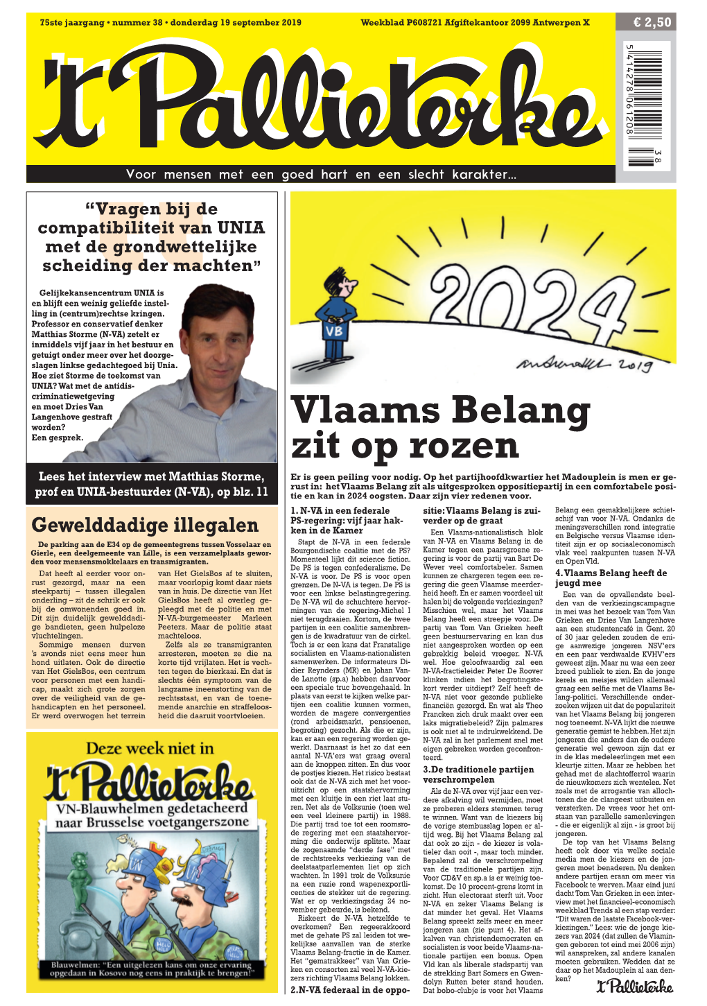 Vlaams Belang Zit Op Rozen
