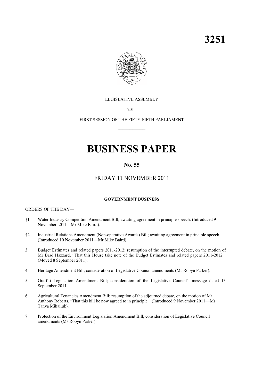 3251 Business Paper