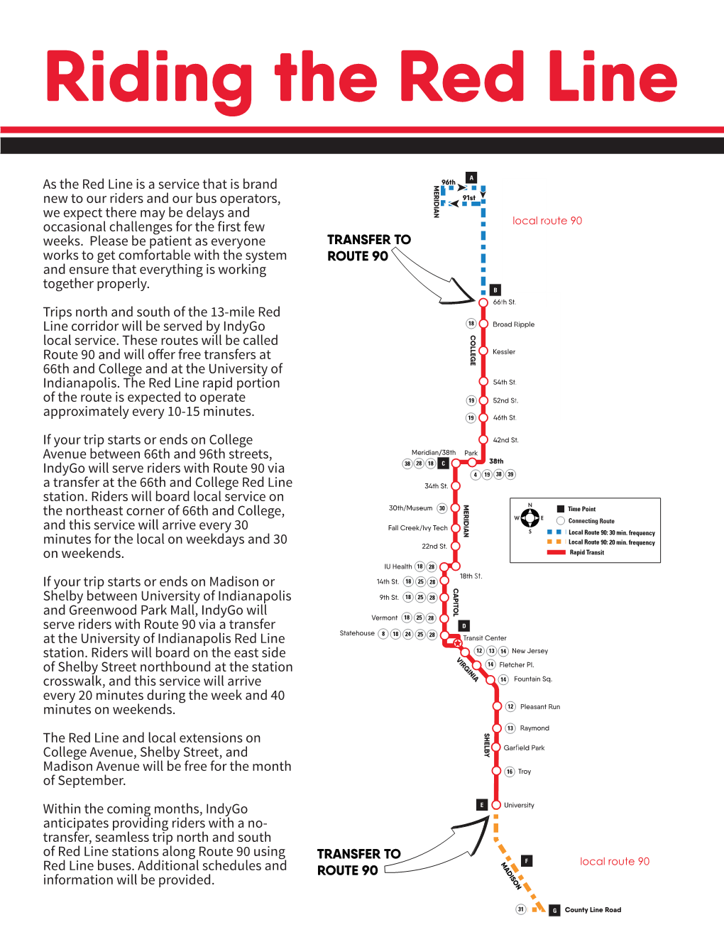 Riding the Red Line