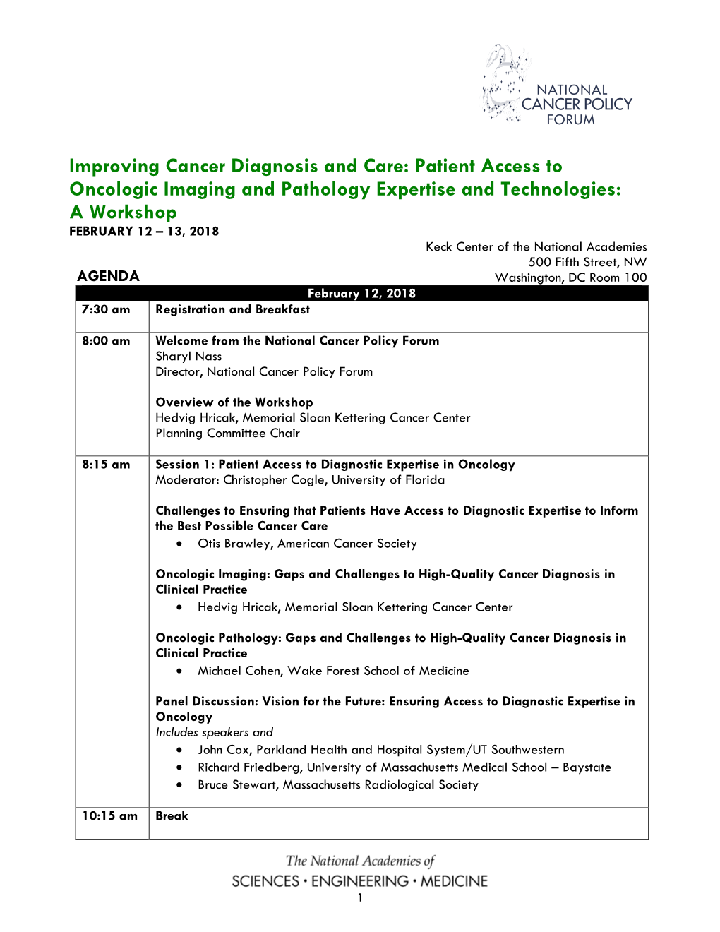 Improving Cancer Diagnosis and Care: Patient Access to Oncologic