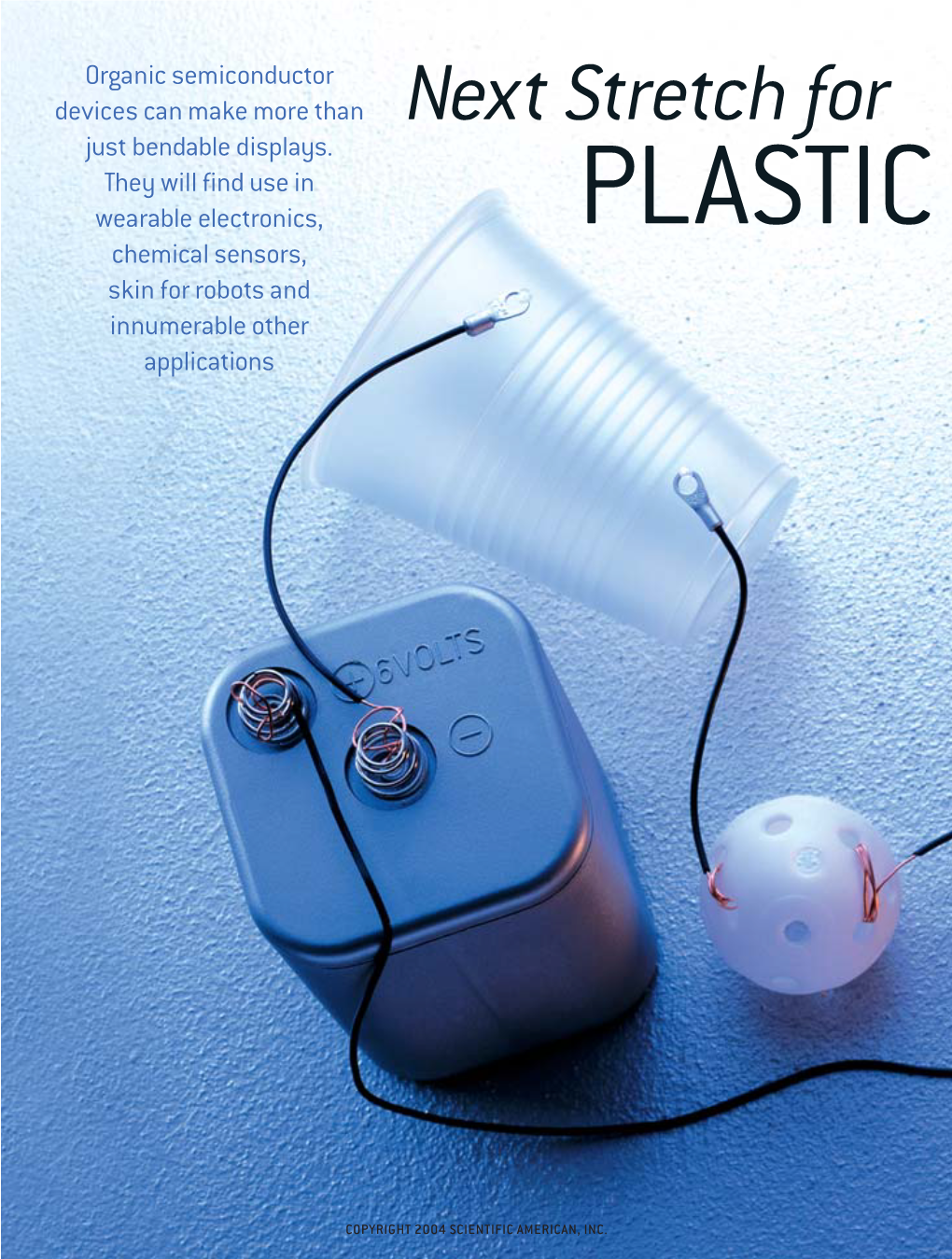 Plastic Electronics Products Are Hitting