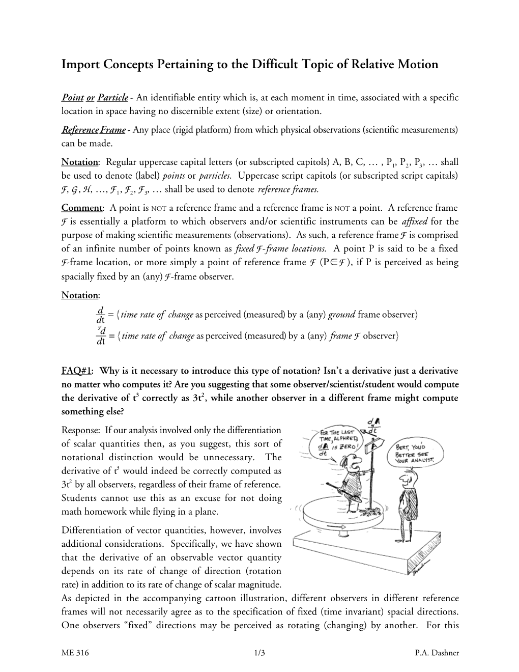 Frame Notation Layout