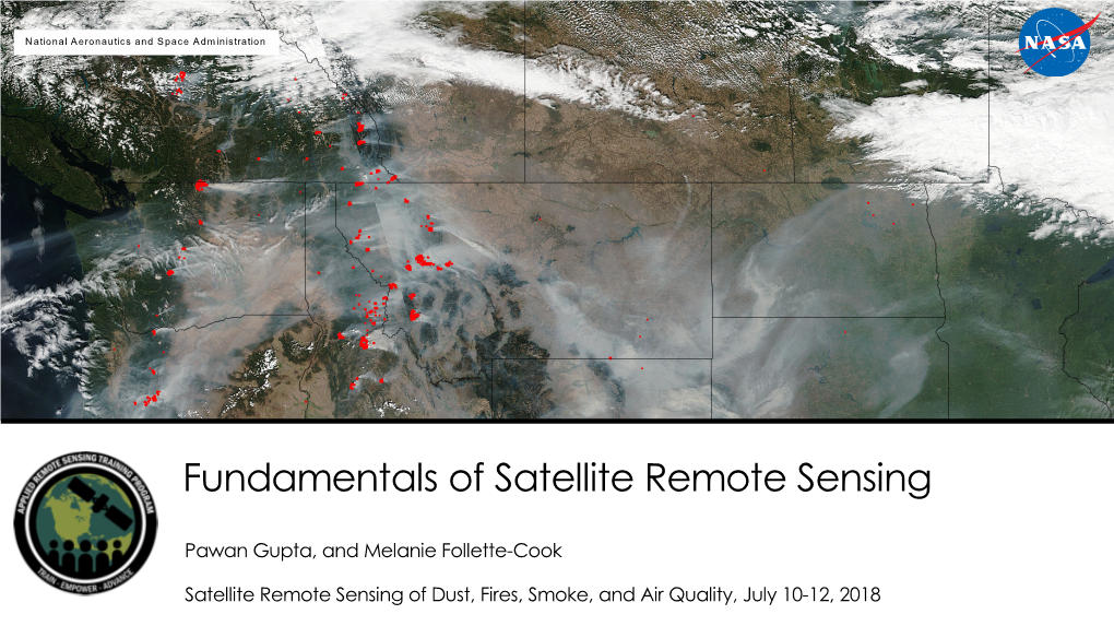 Fundamentals of Satellite Remote Sensing