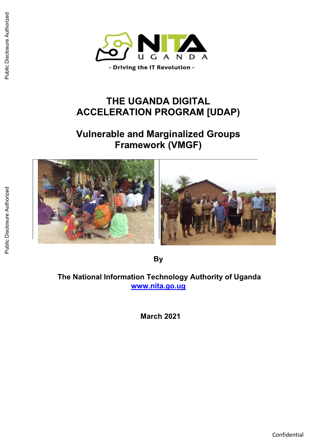 UDAP) Vulnerable and Marginalized Groups Framework (VMGF)