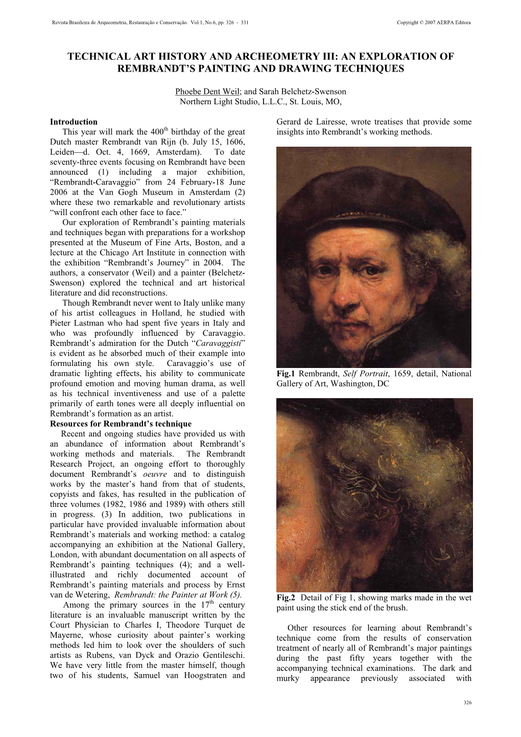 An Exploration of Rembrandt's Painting And