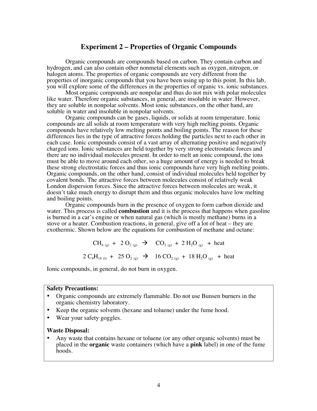 2-Properties of Organic Compnds