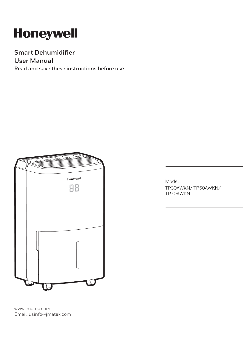 Smart Dehumidifier User Manual