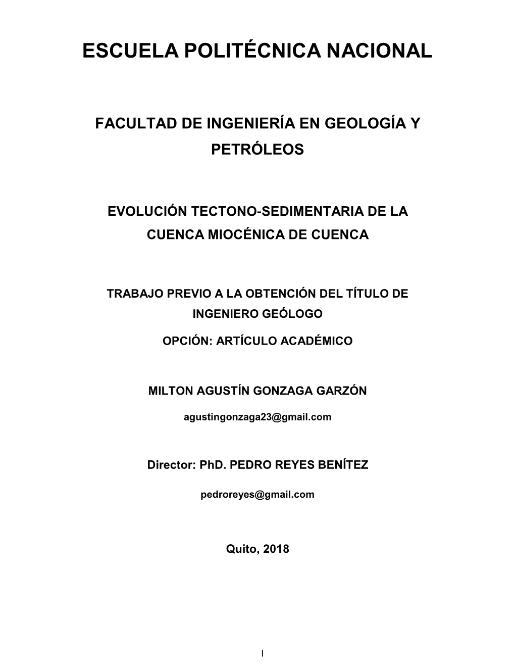 Facultad De Ingeniería En Geología Y Petróleos