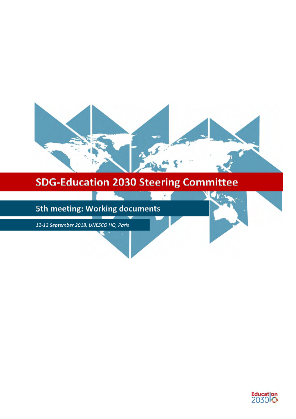 SDG-Education 2030 Steering Committee