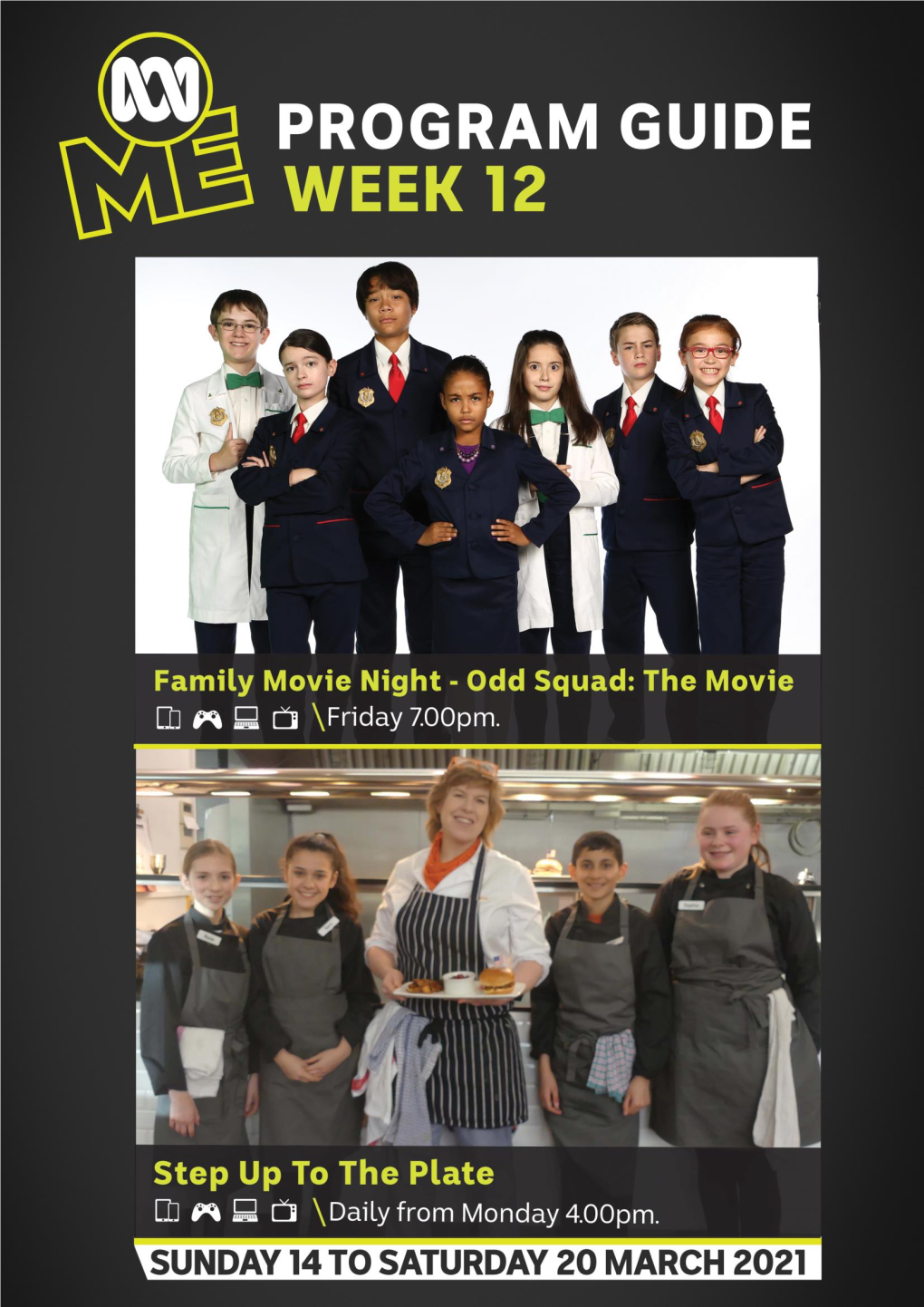 ABC ME Program Guide: Week 12 Index
