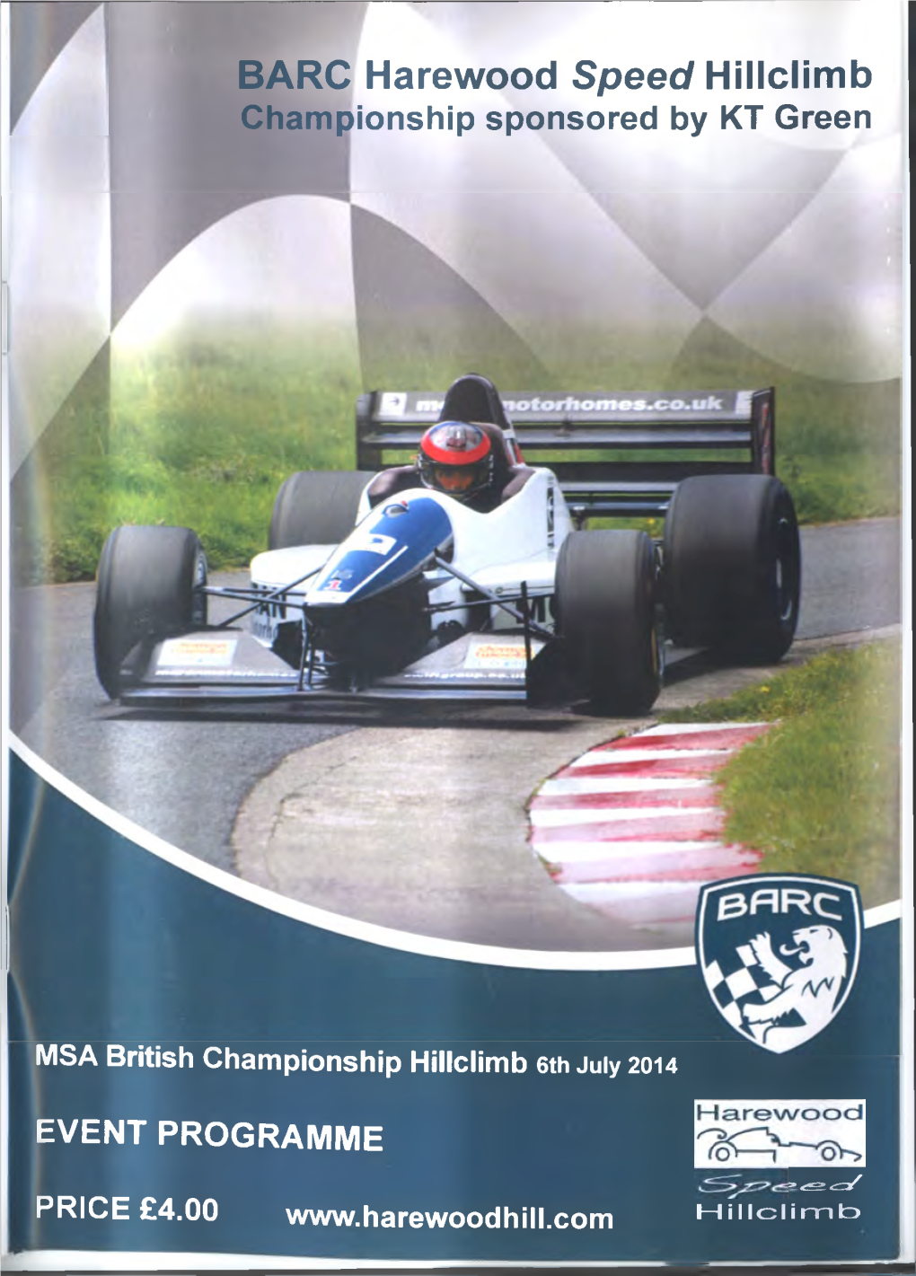 Programme 2014 6Th July MSA British Championship