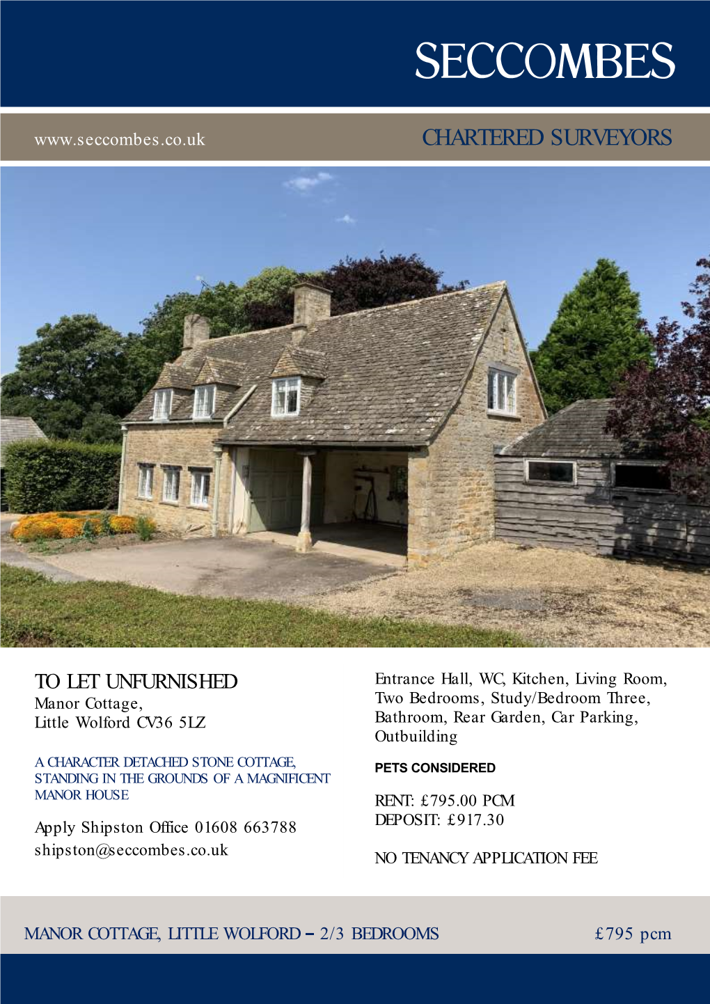 Manor Cottage, Little Wolford CV36