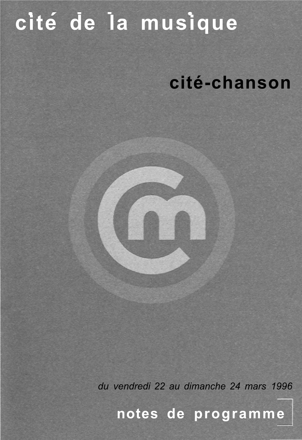 Cité-Chanson