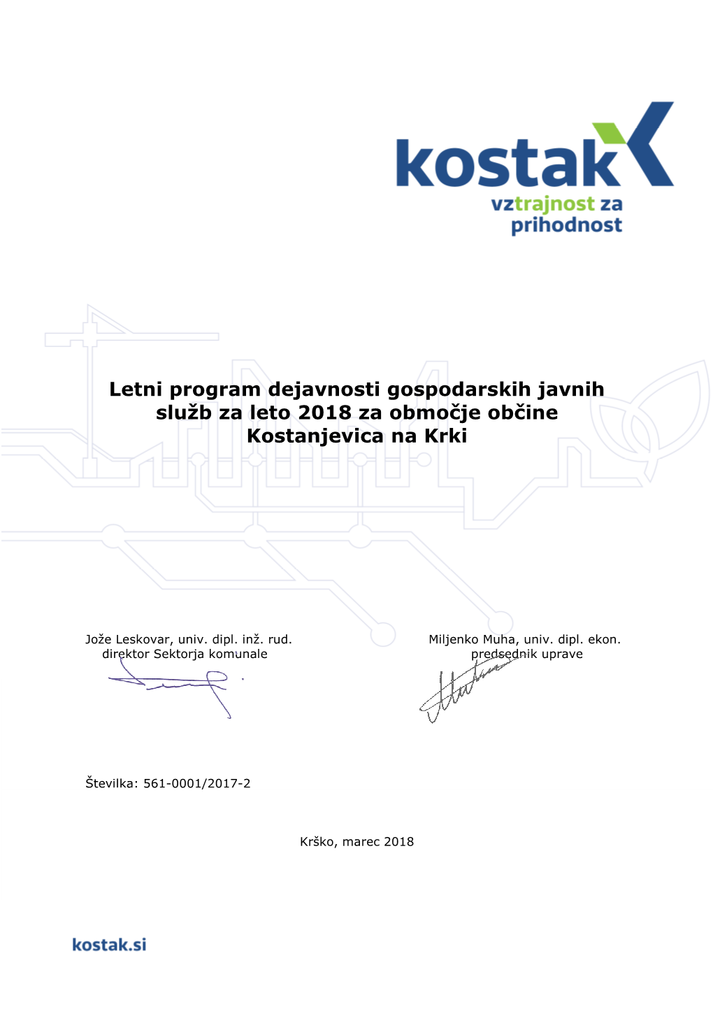 Program GJS Kostanjevica 2018
