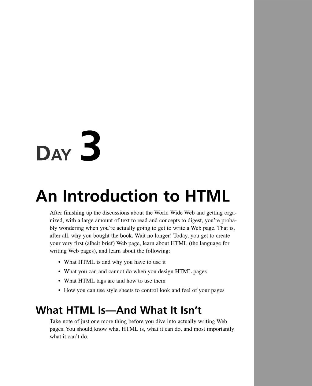 An Introduction to HTML