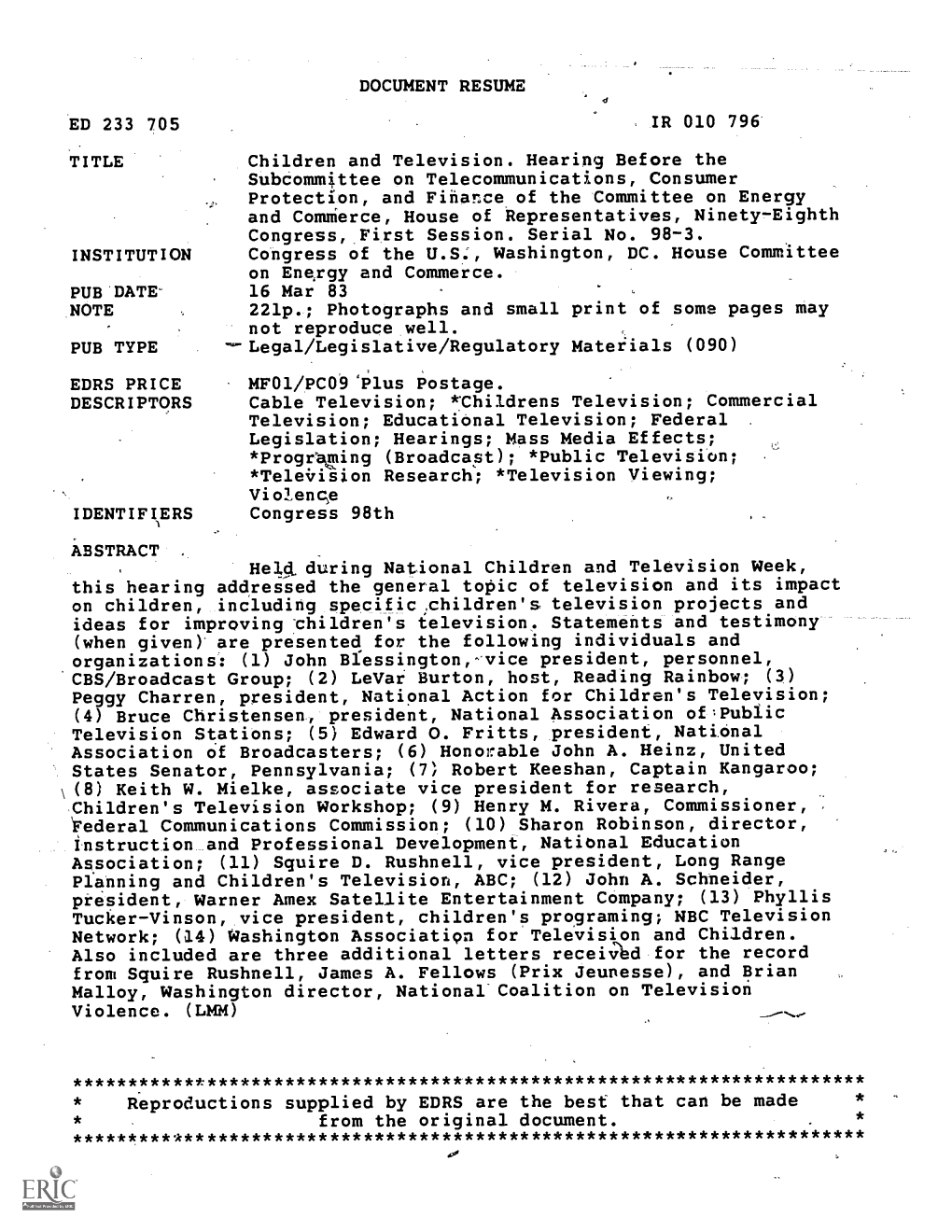 Pub Type Edrs Price Descriptors