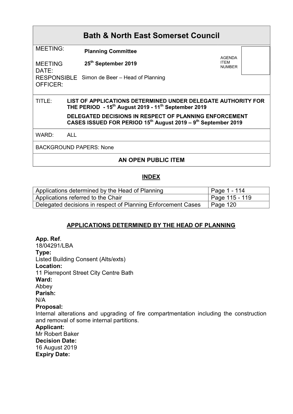 Bath & North East Somerset Council