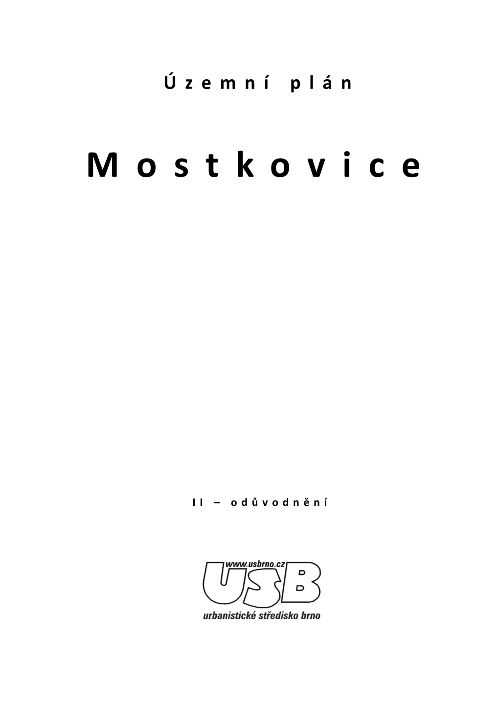 Mostkovice Oduvodnění Up