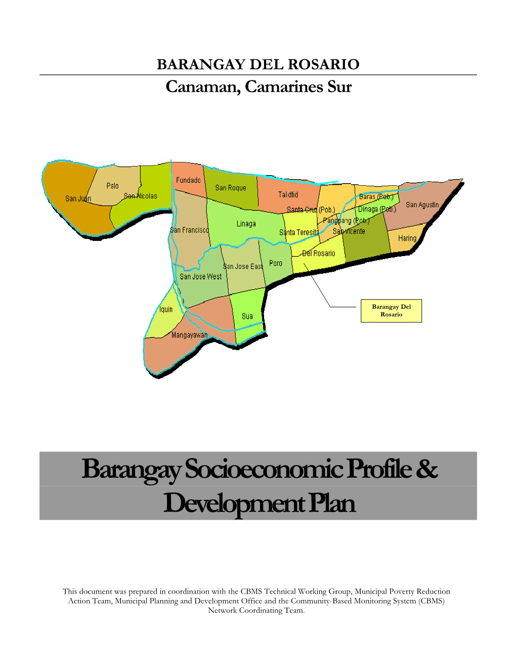 BARANGAY DEL ROSARIO Canaman, Camarines Sur Barangay