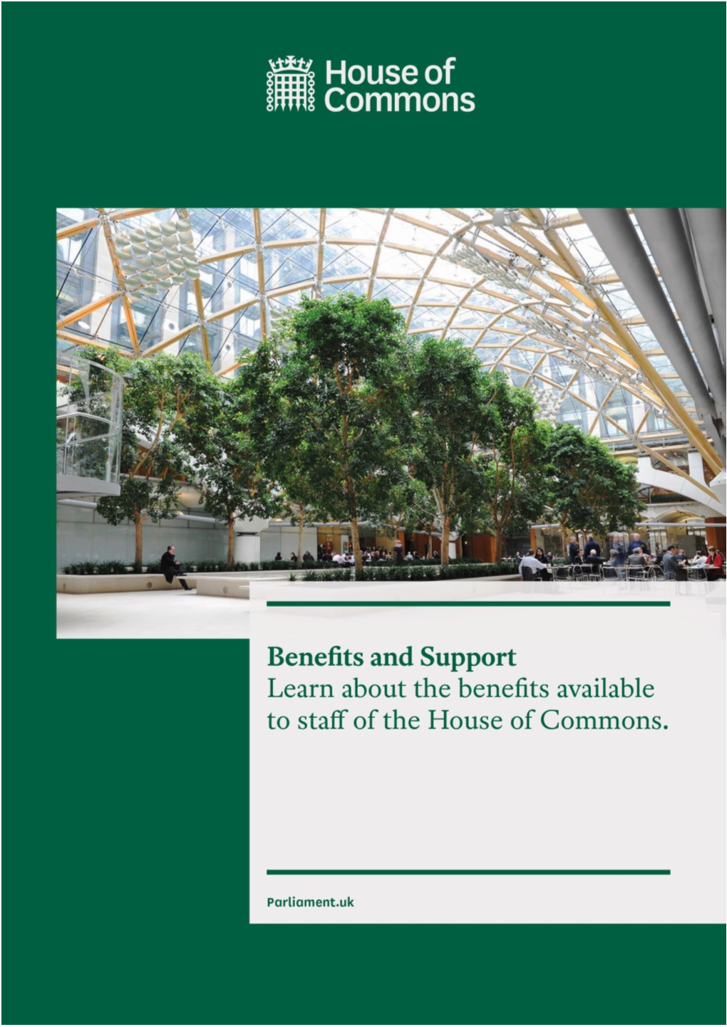 House of Commons Benefits and Support 1