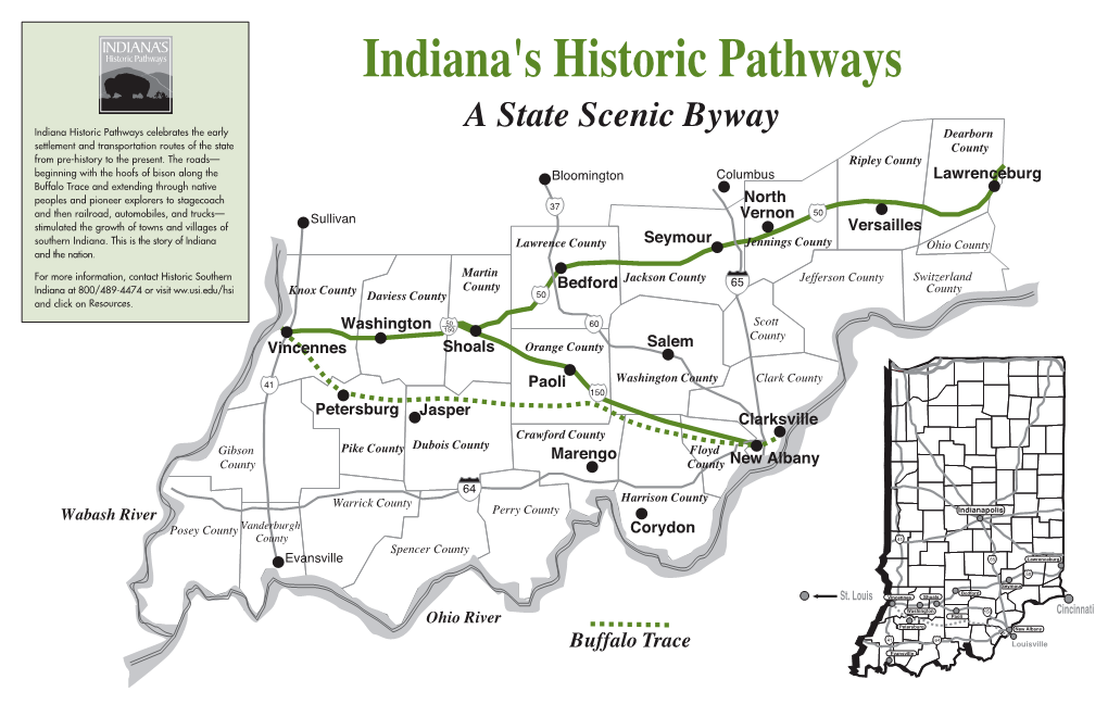 Download a PDF of the Indiana's Historic Pathways