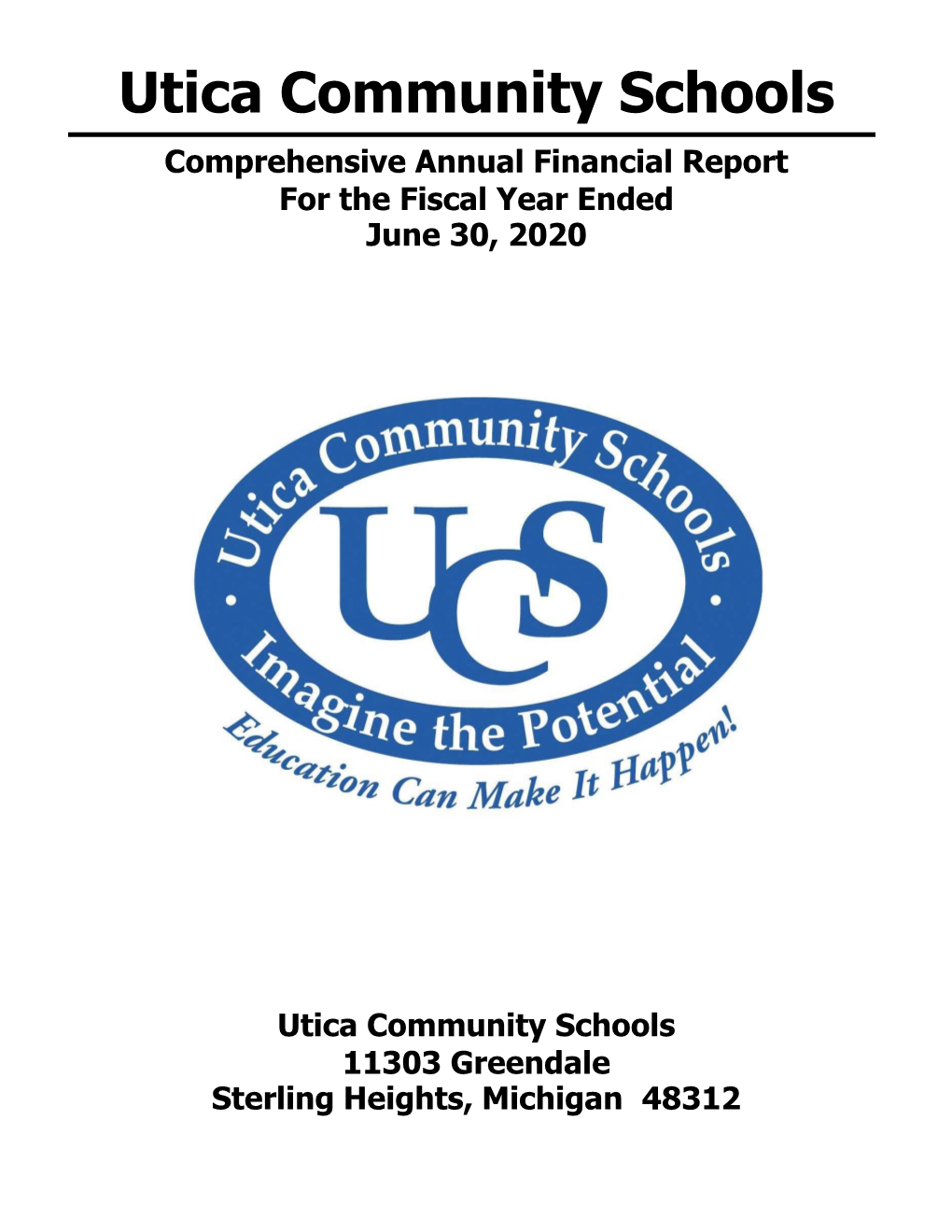 Audited Financial Statements FY 2011 Through 2020