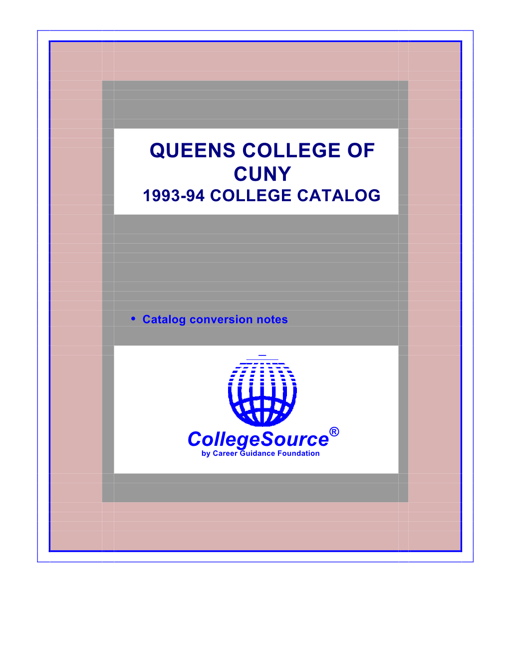 1993-1995 Undergraduate Bulletin
